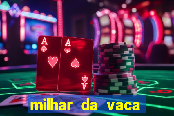 milhar da vaca mais atrasada na federal